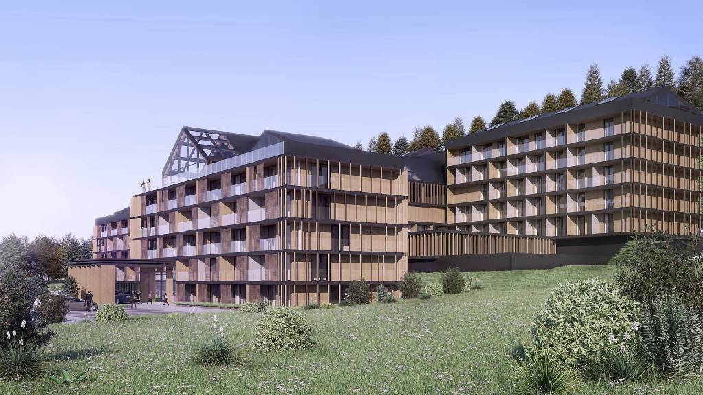 SLAB studio architektoniczne architektura projekt hotel w szczyrku 4