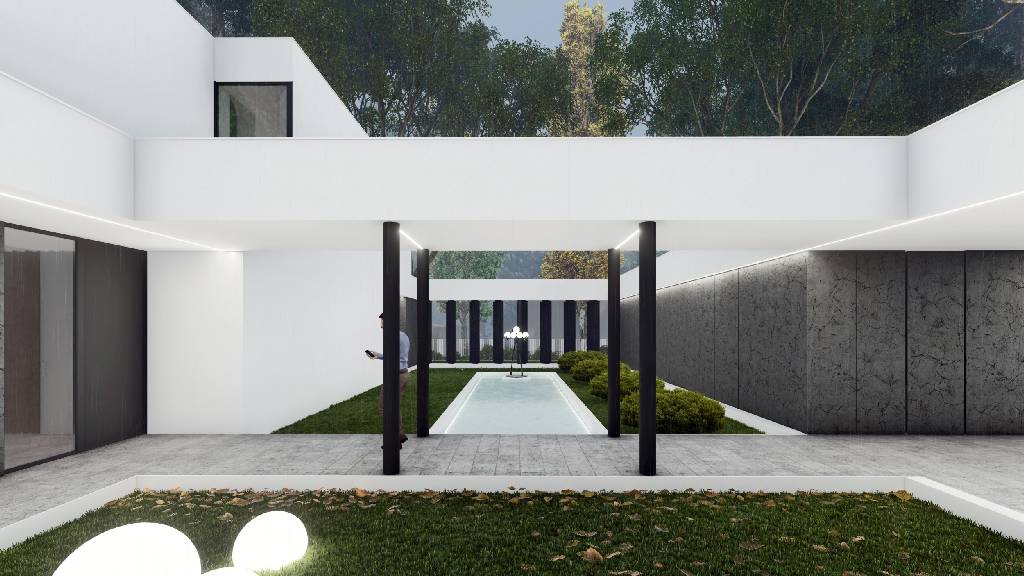 SLAB - studio architektoniczne - architektura - projekt - las house - dom w lesie - 6