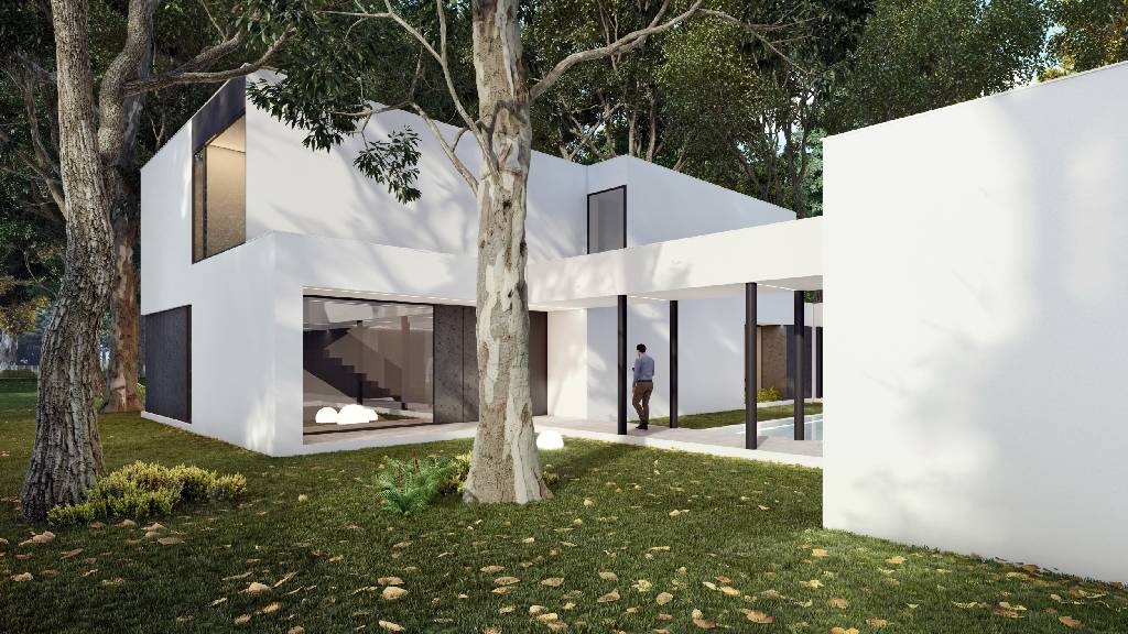 SLAB - studio architektoniczne - architektura - projekt - las house - dom w lesie - 5
