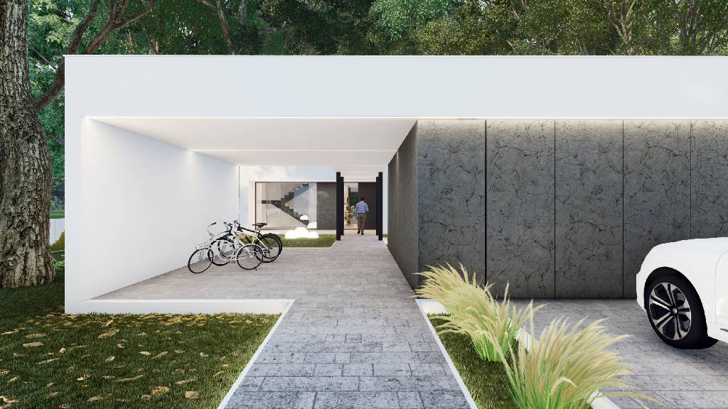 SLAB - studio architektoniczne - architektura - projekt - las house - dom w lesie - 3