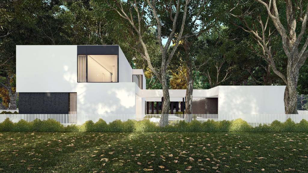 SLAB studio architektoniczne architektura projekt las house dom w lesie 10