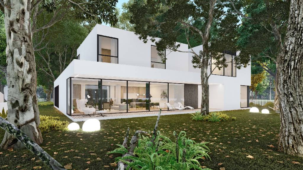 SLAB - studio architektoniczne - architektura - projekt - las house - dom w lesie - 14
