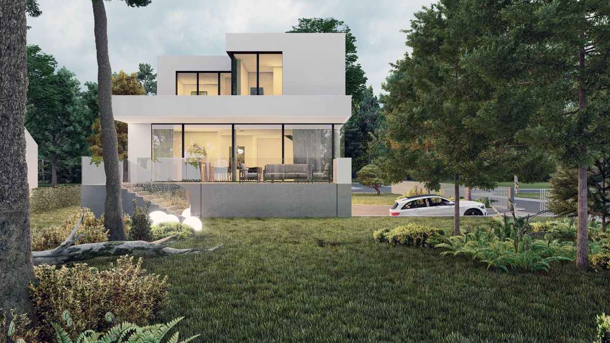 SLAB studio architektoniczne architektura projekt pure house klasyczny modernizm 4