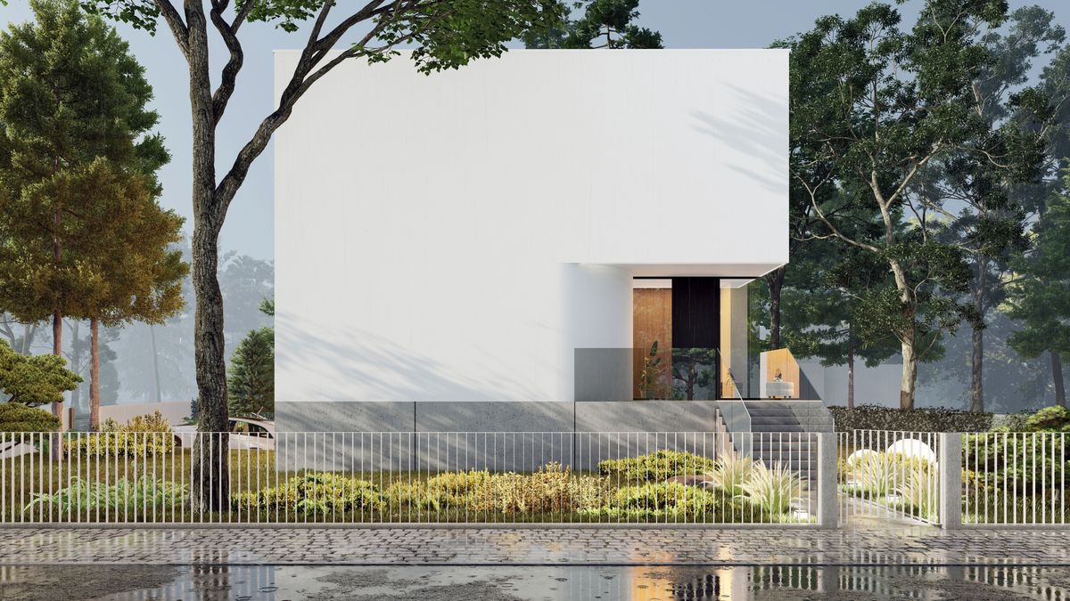 SLAB studio architektoniczne architektura projekt pure house klasyczny modernizm 1