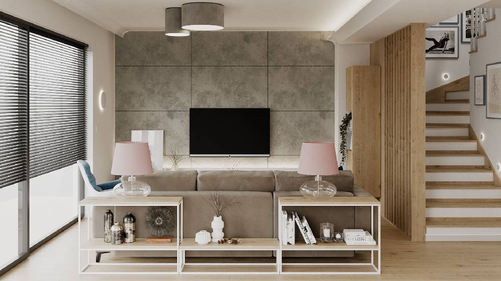 SLAB studio architektoniczne architektura wnetrz projekt chotomow styl skandynawski 6