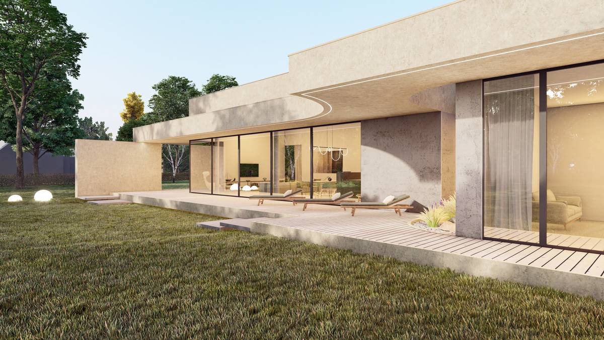 SLAB studio architektoniczne architektura projekt casa arco srodziemnomorksa willa 3
