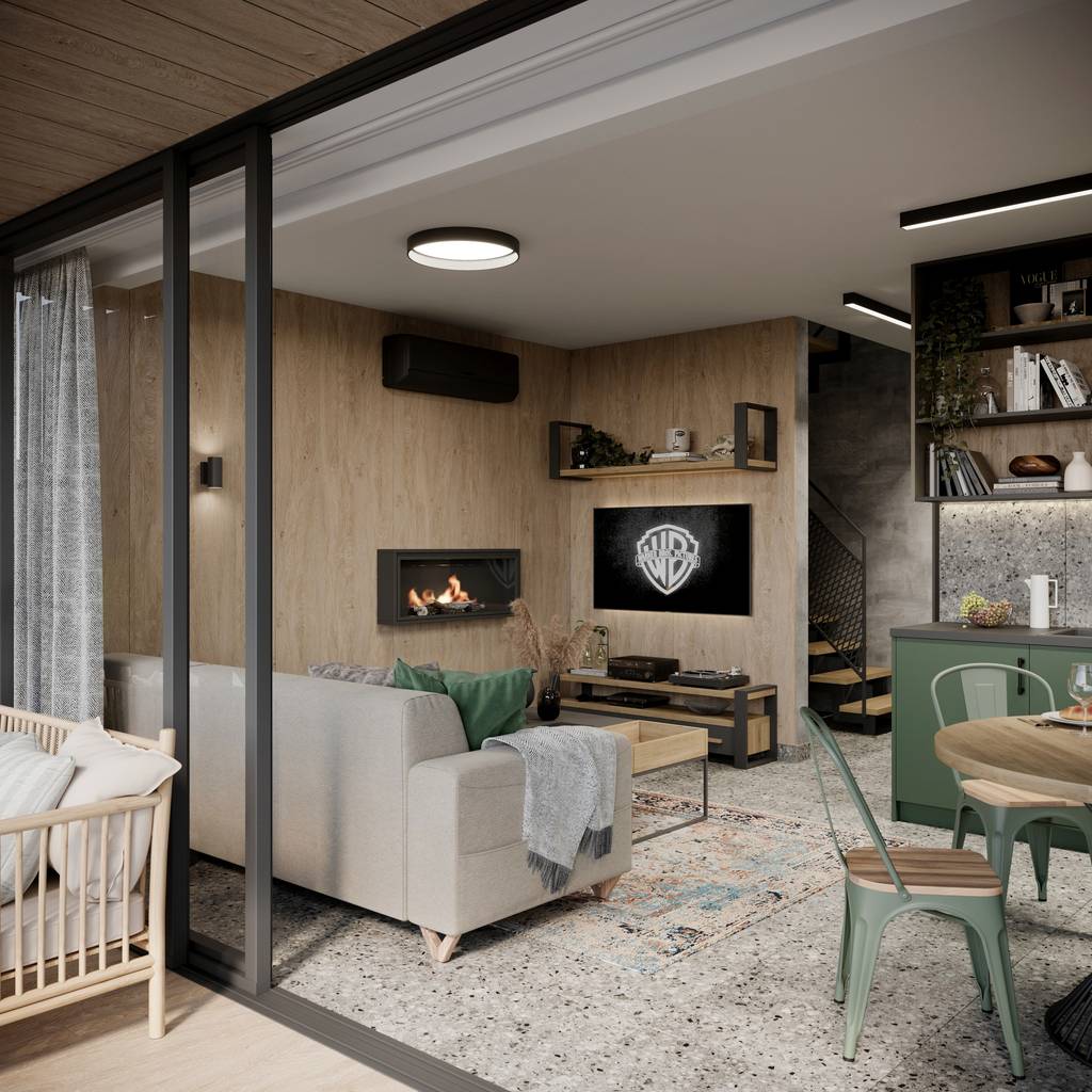 SLAB studio architektoniczne architektura wnetrz projekt campo resort nowoczesna stodola 14