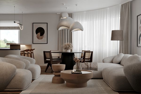 SLAB studio architektoniczne architektura wnetrz projekt heroldow japandi pracownia projektowa