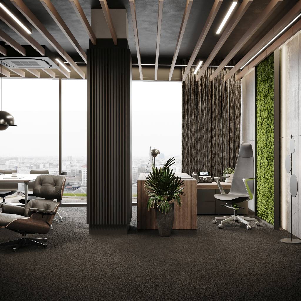 SLAB studio architektoniczne architektura wnetrz projekt nowe biura zarzadu nowoczesne biuro 4