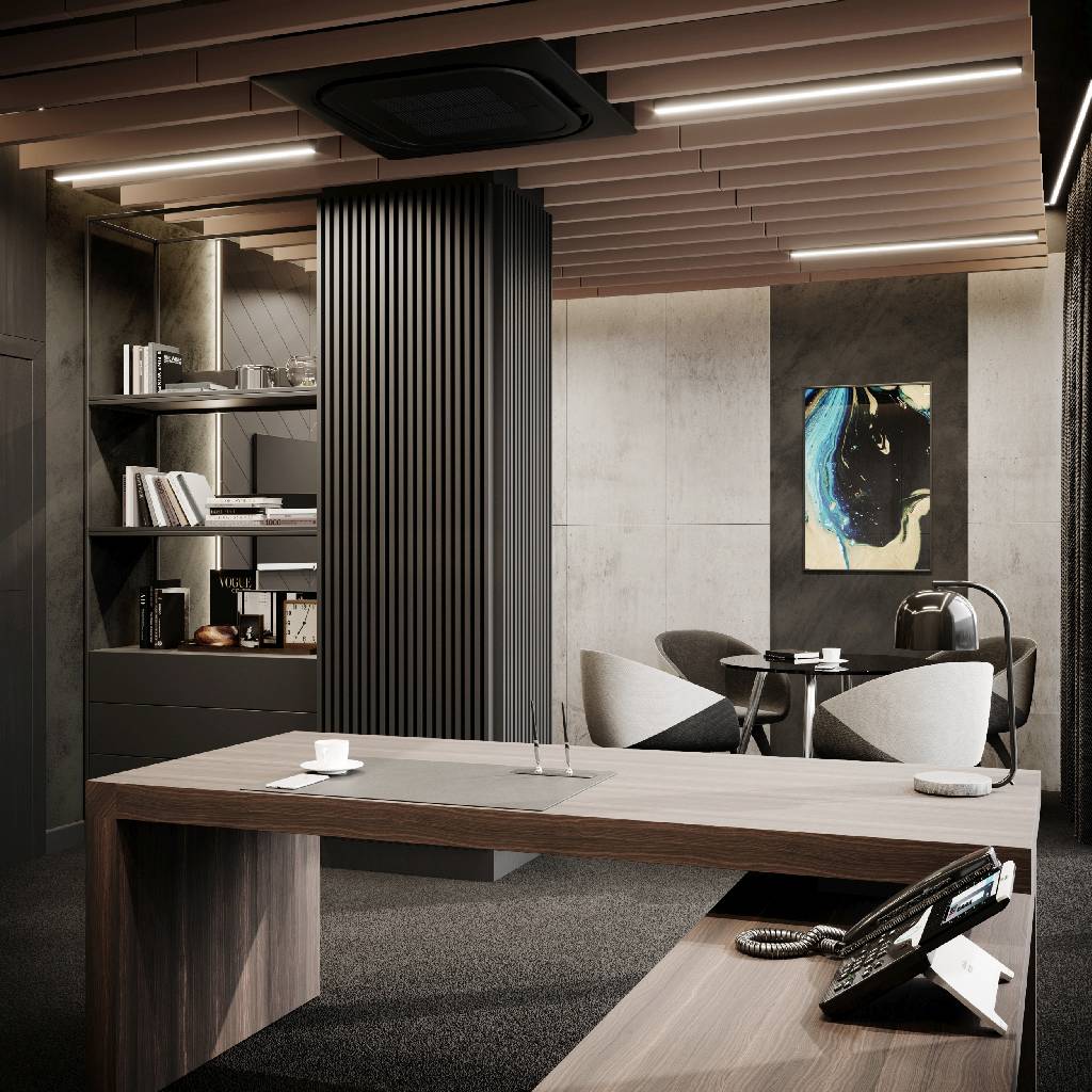 SLAB studio architektoniczne architektura wnetrz projekt nowe biura zarzadu nowoczesne biuro 7