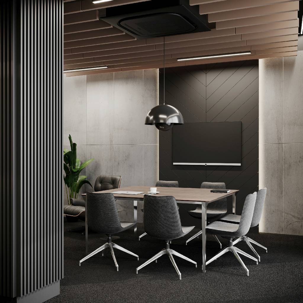 SLAB - studio architektoniczne - architektura wnętrz - projekt - nowe biura zarządu - nowoczesne biuro - 3