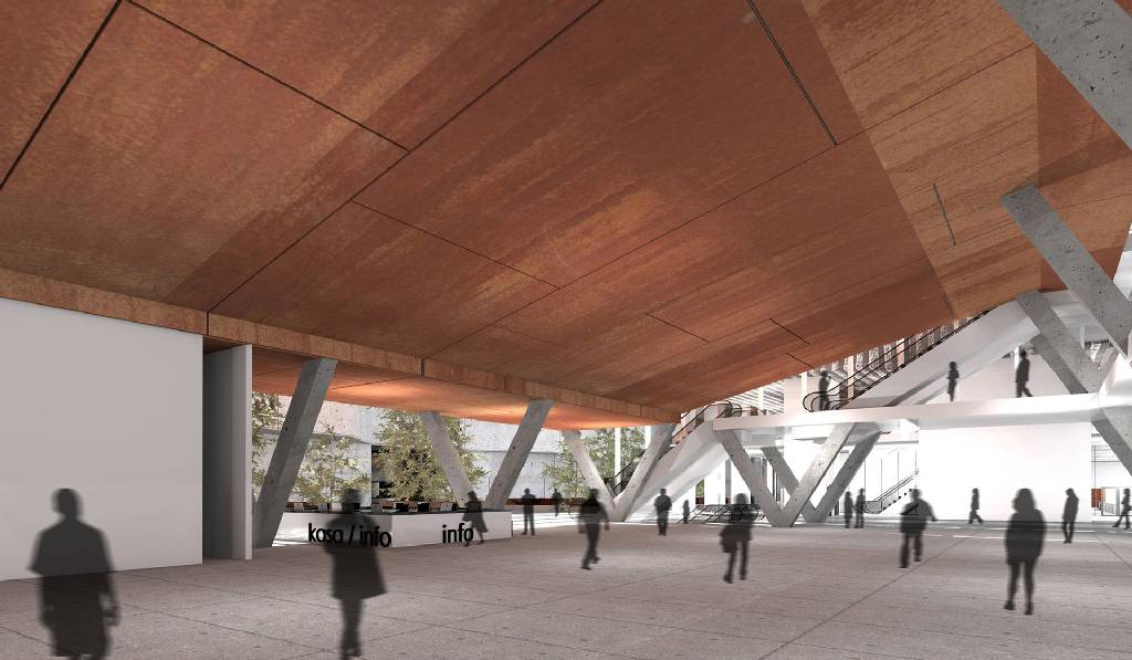 SLAB studio architektoniczne architektura projekt centrum sztuki filmowej budynek uzytu publicznego 4