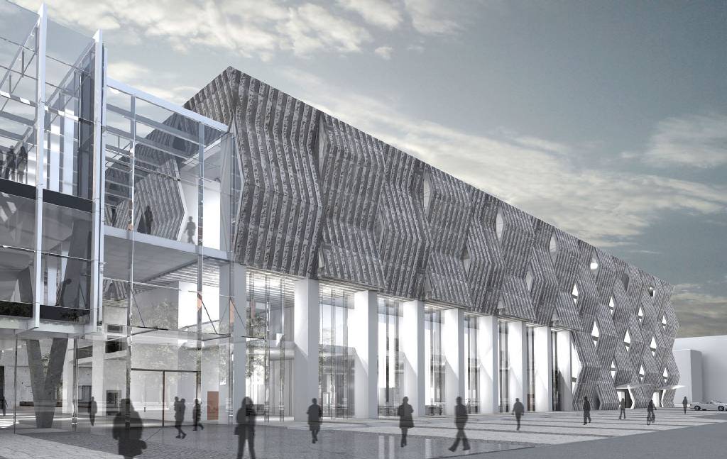 SLAB studio architektoniczne architektura projekt centrum sztuki filmowej budynek uzytu publicznego 2