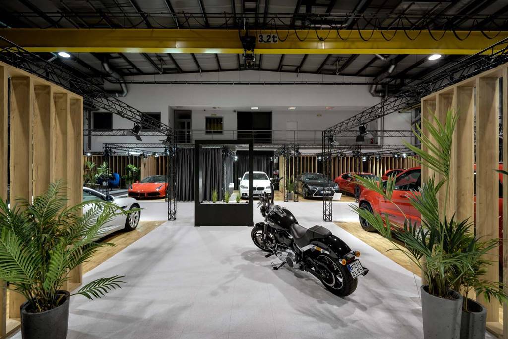 SLAB studio architektoniczne architektura wnetrz projekt showroom idea getin leasing salon samochodowy 5