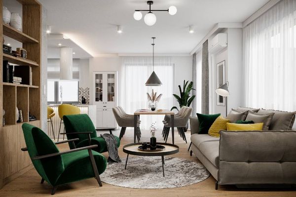 SLAB studio architektoniczne architektura wnetrz projekt gora kalwaria meble lata 70 pracownia projektowa