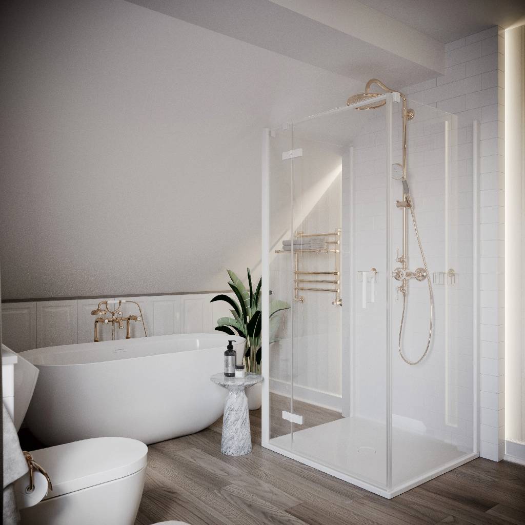 SLAB studio architektoniczne architektura wnetrz projekt lazienka na dolnymslasku lazienka w stylu retro 6