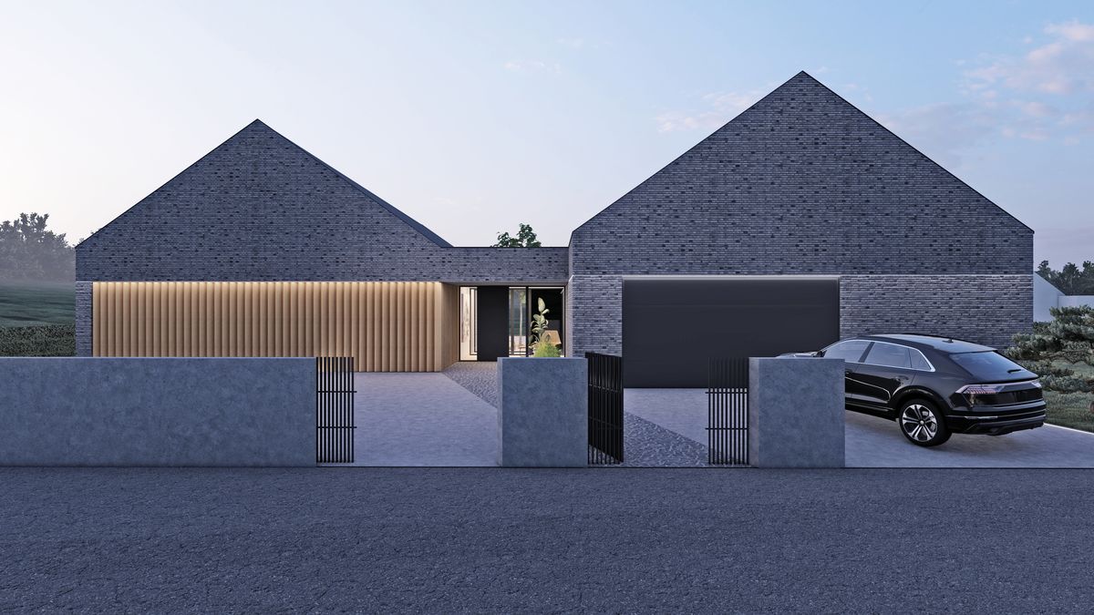 SLAB - studio architektoniczne - architektura - projekt - twin barn - podwójna stodoła - 6