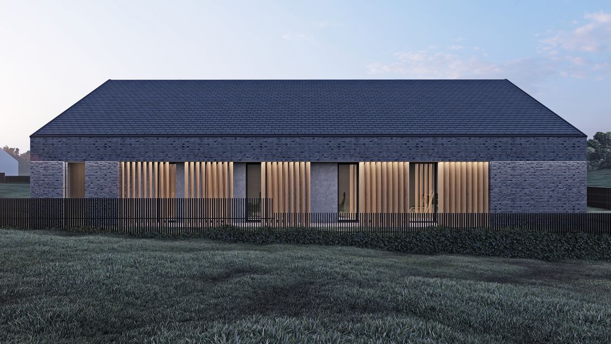 SLAB - studio architektoniczne - architektura - projekt - twin barn - podwójna stodoła - 9